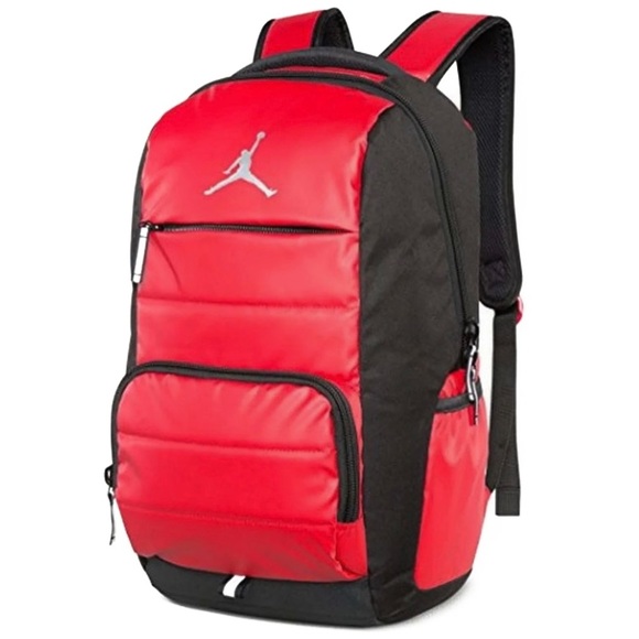 💟NIKE JORDAN ALL WORLD JUMPMAN LAPTOP SCHOOL GYM RED/BLACK BRAND NEW